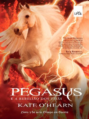 cover image of Pegasus e a rebelião dos titãs